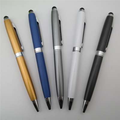 Good  quality  touch screen metal  ball pen   promotional stylus pen