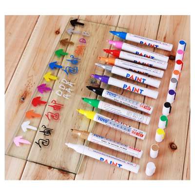 TOYO porcelain marker paint pen  oil based  permanent marker