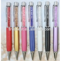 TCR-07 fat crystal ballpoint pen for gift , promotional crystal metal ball pen